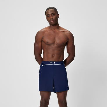 Men's Jetstream Solid Swim Shorts Navy