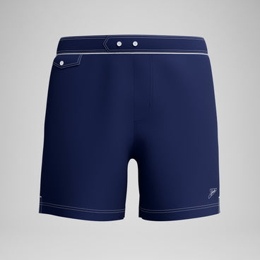 Men's Jetstream Solid Swim Shorts Navy