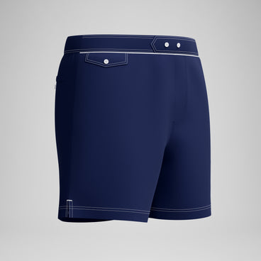 Men's Jetstream Solid Swim Shorts Navy