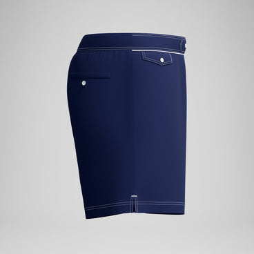 Men's Jetstream Solid Swim Shorts Navy