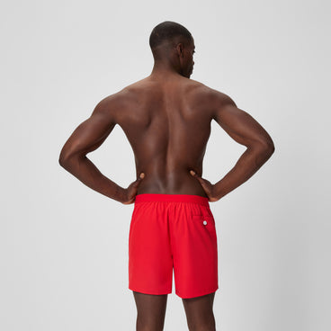 Men's Jetstream Solid Swim Shorts Red
