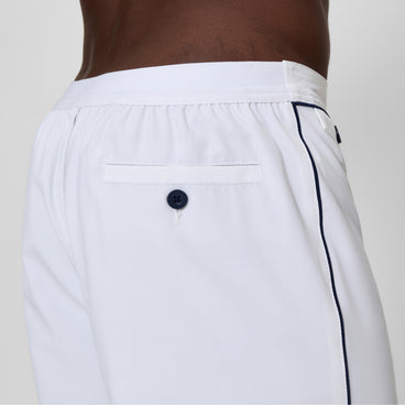 Men's Jetstream Solid Swim Shorts White