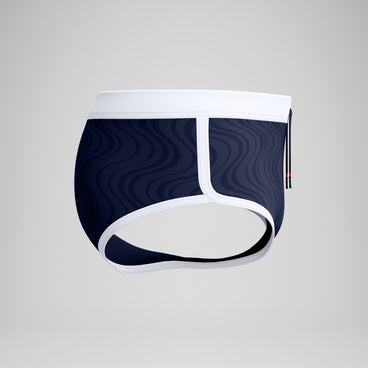 Men's Jetstream Textured Brief Navy