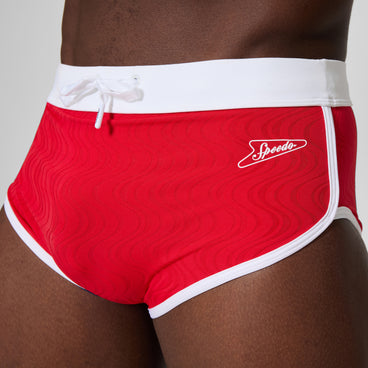 Men's Jetstream Textured Brief Red