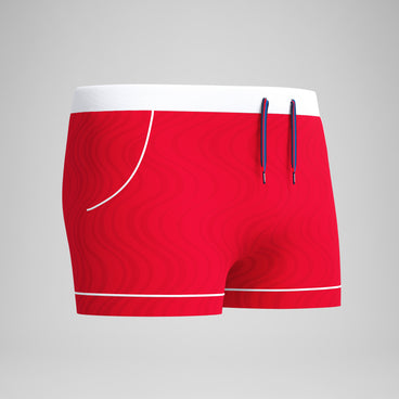 Men's Jetstream Textured Aquashort Red