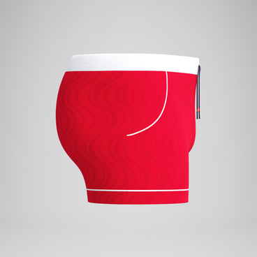 Men's Jetstream Textured Aquashort Red