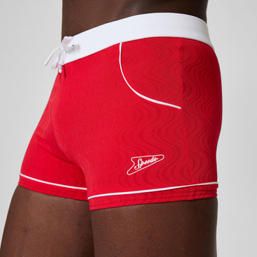 Men's Jetstream Textured Aquashort Red