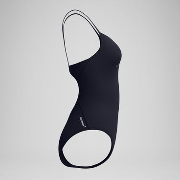 Women's Endurance+ Logo Thinstrap Swimsuit Black