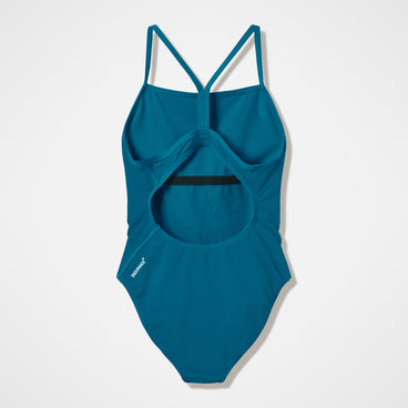Women's Endurance+ Logo Thinstrap Swimsuit Green