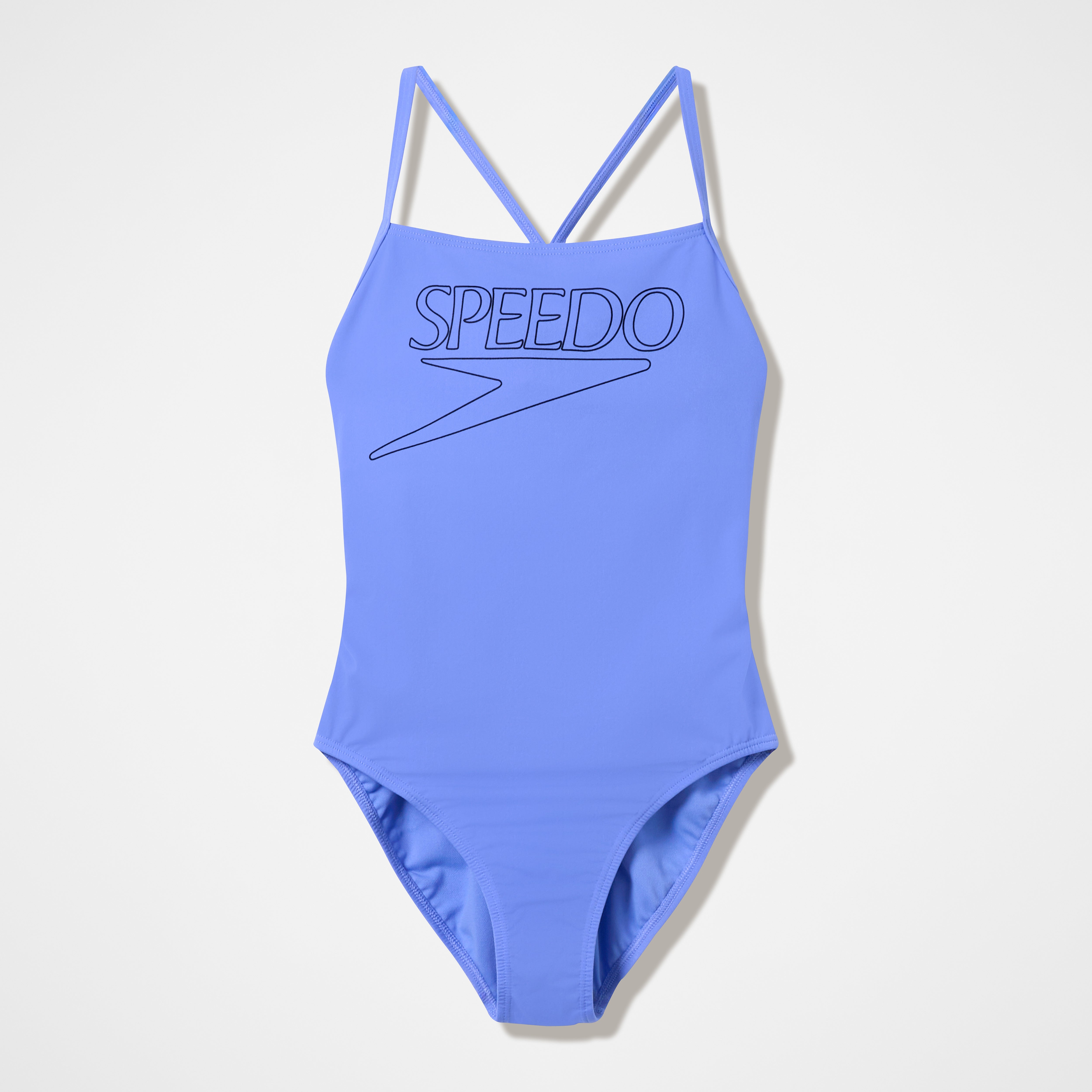 Women's Endurance+ Logo Thinstrap Swimsuit Blue | Speedo