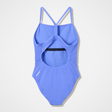 Women's Endurance+ Logo Thinstrap Swimsuit Blue