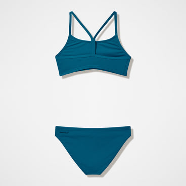 Women's Endurance+ Logo Thinstrap Bikini Set Green