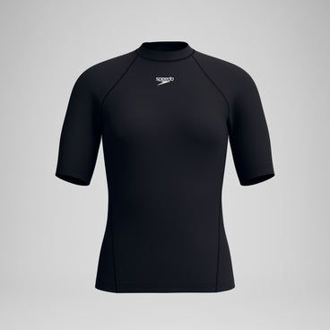 Women's Endurance+ Short Sleeve Rashguard Black