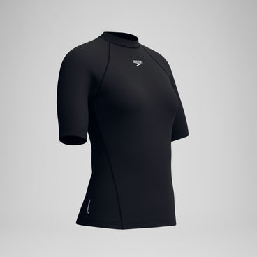 Women's Endurance+ Short Sleeve Rashguard Black