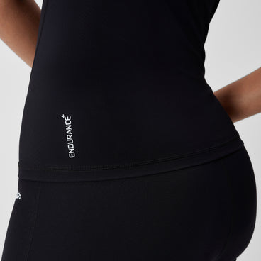 Women's Endurance+ Short Sleeve Rashguard Black