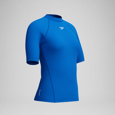 Women's Endurance+ Short Sleeve Rashguard Blue