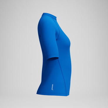 Women's Endurance+ Short Sleeve Rashguard Blue