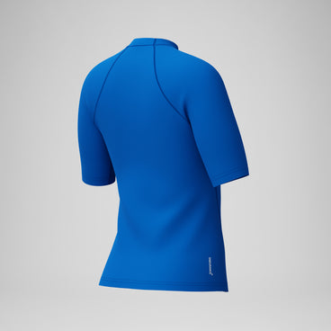 Women's Endurance+ Short Sleeve Rashguard Blue