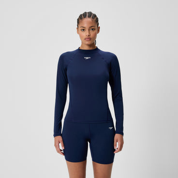 Women's Endurance+ Long Sleeve Rashguard Navy