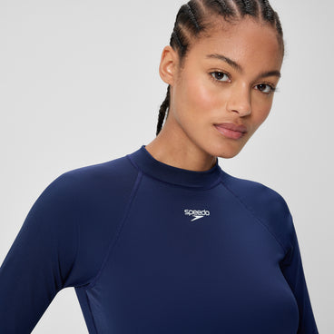 Women's Endurance+ Long Sleeve Rashguard Navy