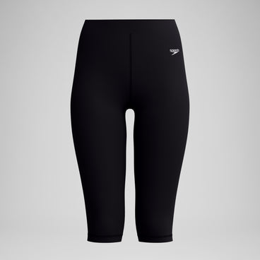Women's Endurance+ Three Quarter Swim Legging Black