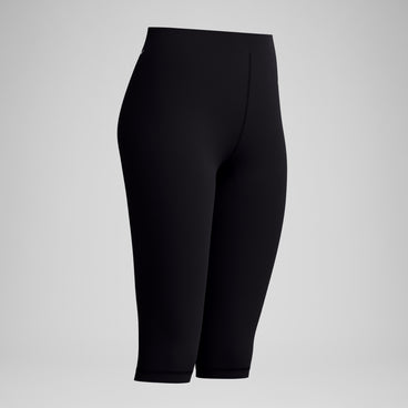 Women's Endurance+ Three Quarter Swim Legging Black