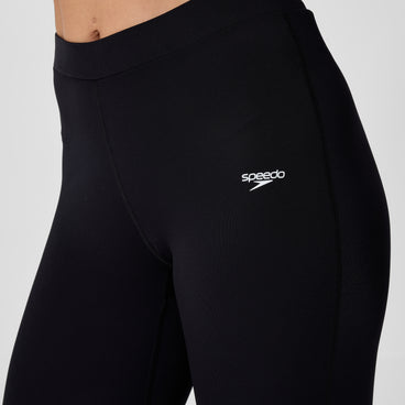Women's Endurance+ Three Quarter Swim Legging Black