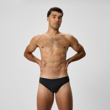 Men's Boom Solid Brief Black