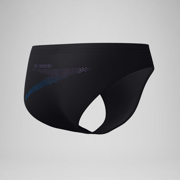 Men's Boom Solid Brief Black