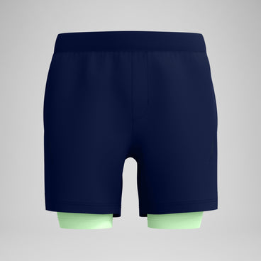Men's Swim Shorts with Jammer Navy/Green
