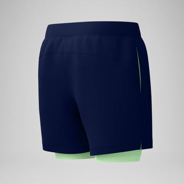 Men's Swim Shorts with Jammer Navy/Green