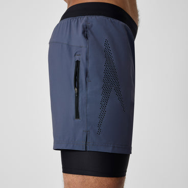 Men's Swim Shorts with Jammer Grey/Black