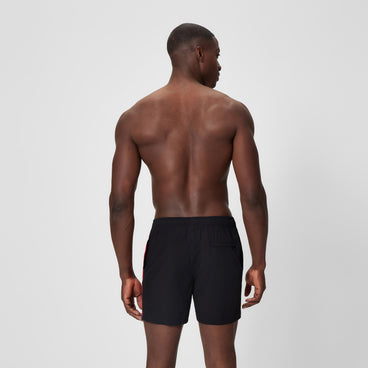 Men's Hyperboom Swim Shorts Black/Red