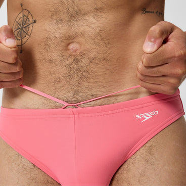 Men's The Speedo Mini-Cut Briefs Pink