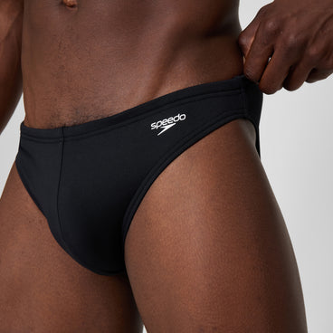 Men's The Speedo Solid Brief Black