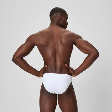 Men's The Speedo Solid Brief White