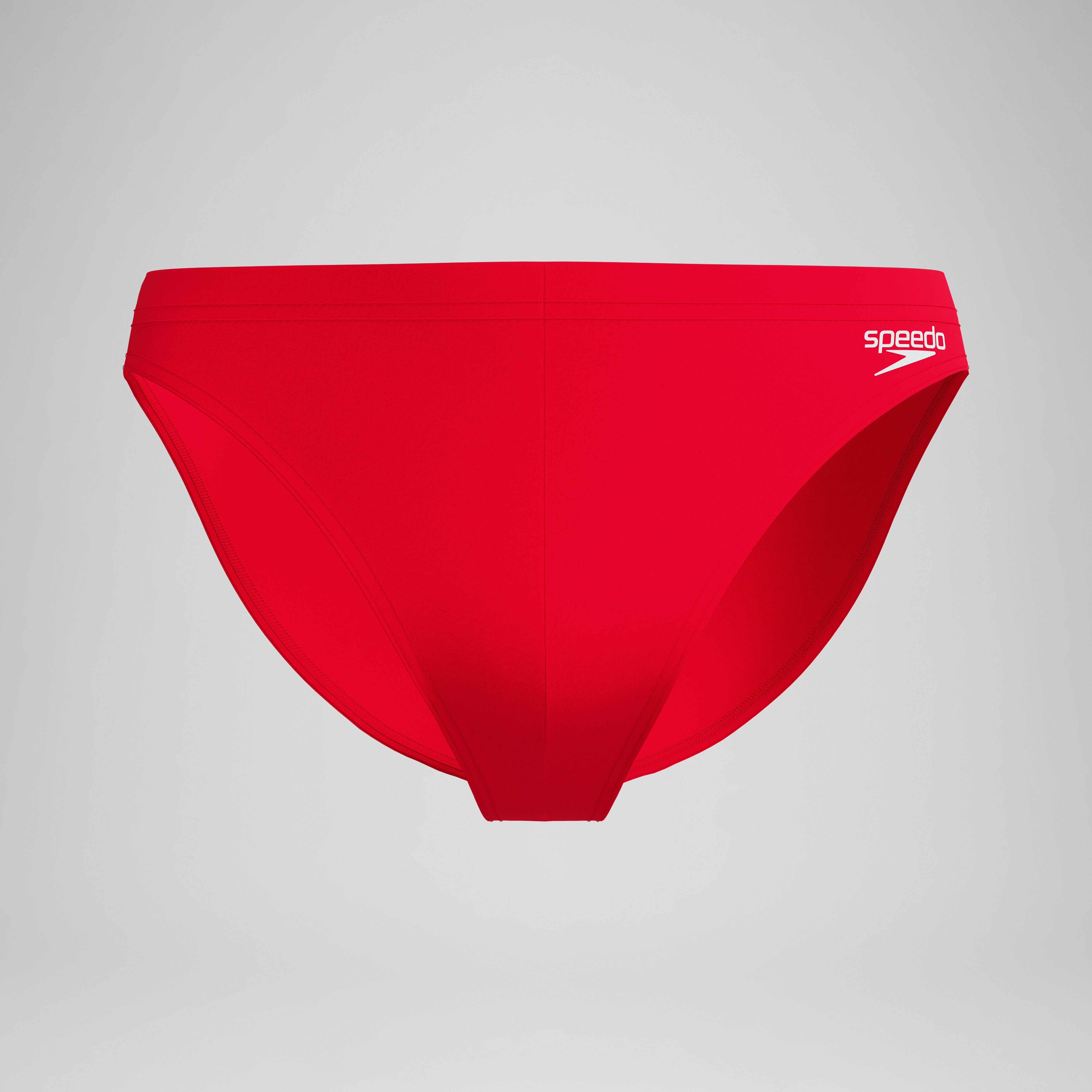 Men's The Speedo Solid Brief Red