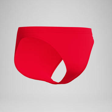 Men's The Speedo Solid Brief Red