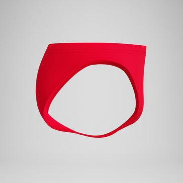 Men's The Speedo Solid Brief Red