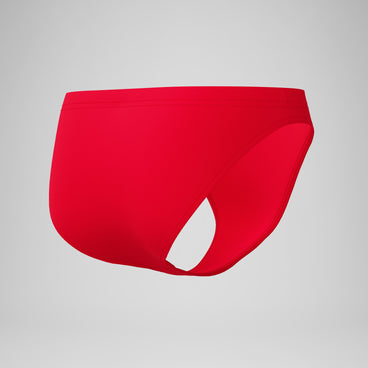 Men's The Speedo Solid Brief Red