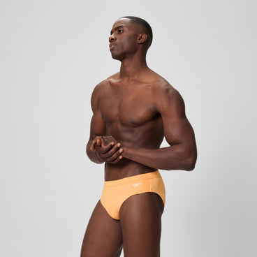 Men's The Speedo Mid-Cut Briefs Orange