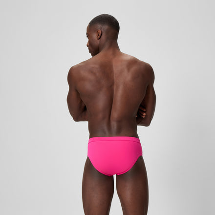 Men's The Speedo Mid-Cut Briefs Dark Pink