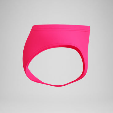 Men's The Speedo Mid-Cut Briefs Dark Pink