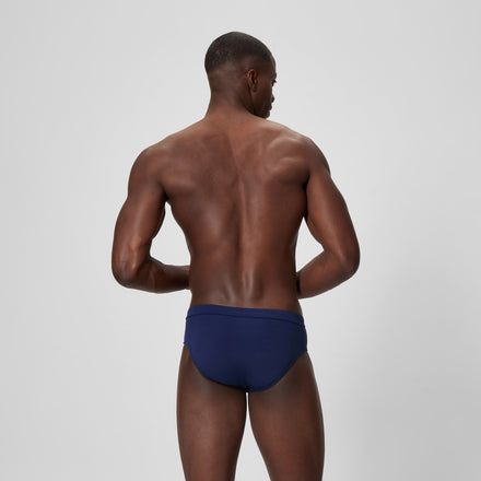 Men's The Speedo Solid Brief Navy