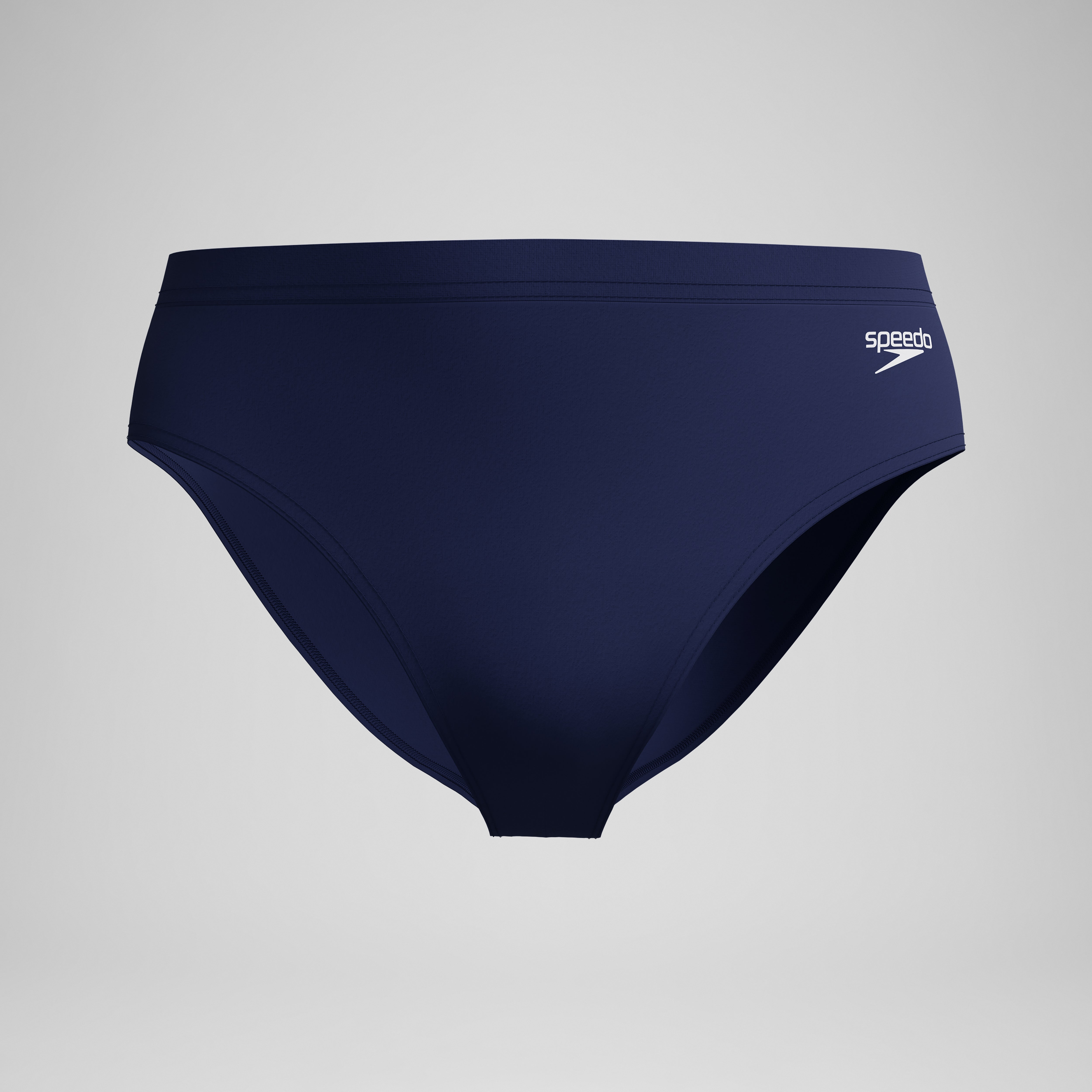 Men's The Speedo Solid Brief Navy