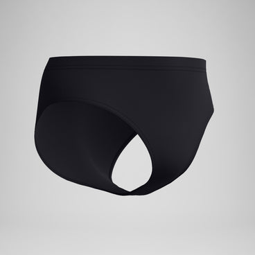 Men's The Speedo Solid Brief Black