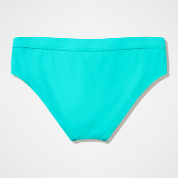 Men's The Speedo Mid-Cut Briefs Turquoise