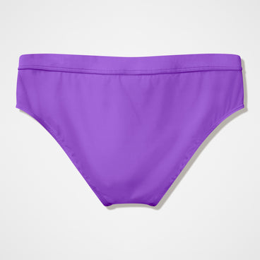 Men's The Speedo Mid-Cut Briefs Purple