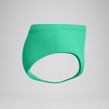 Men's The Speedo Sunga-Cut Brief Green