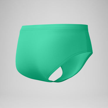 Men's The Speedo Sunga-Cut Brief Green